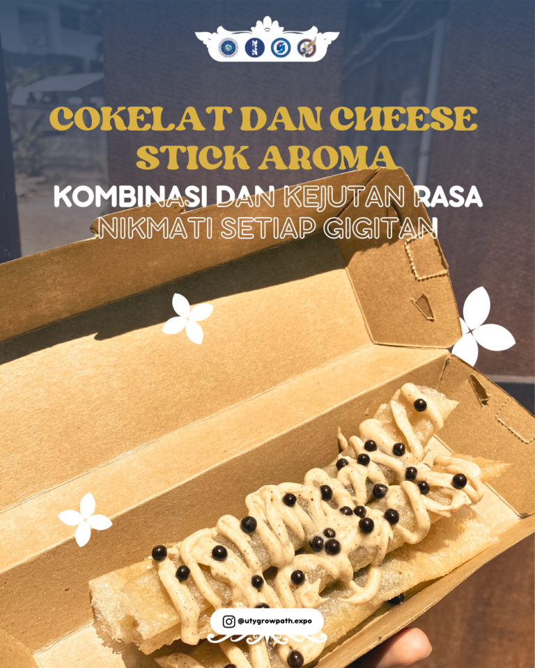 Kombinasi dan Kejutan Rasa: Nikmati Setiap Gigitan Cokelat dan Cheese Stick Aroma