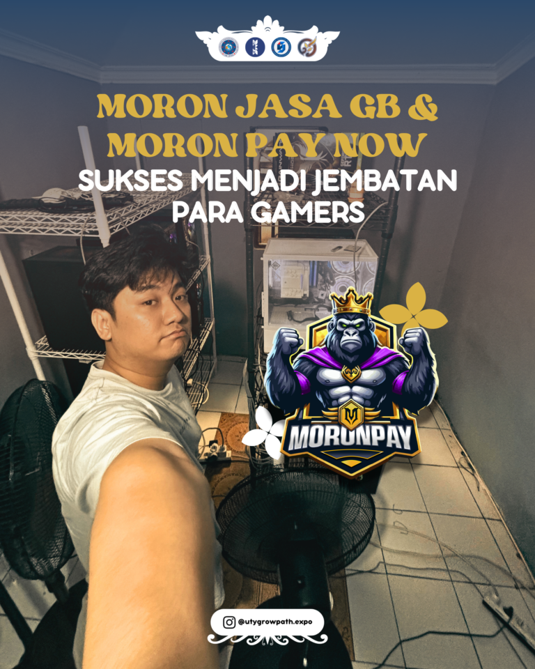 Moron Jasa GB dan Moron Pay Now: Sukses menjadi Jembatan Para Gamers